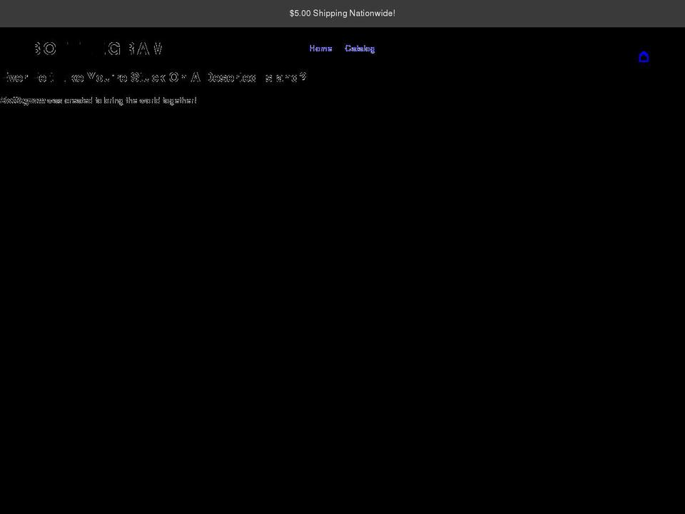 bottlegram.org shopify website screenshot