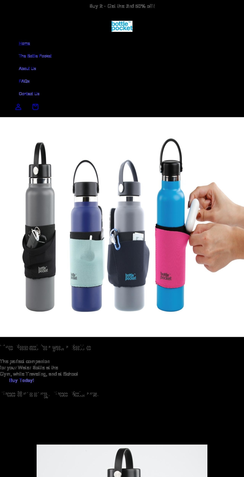 bottlepocket.com shopify website screenshot