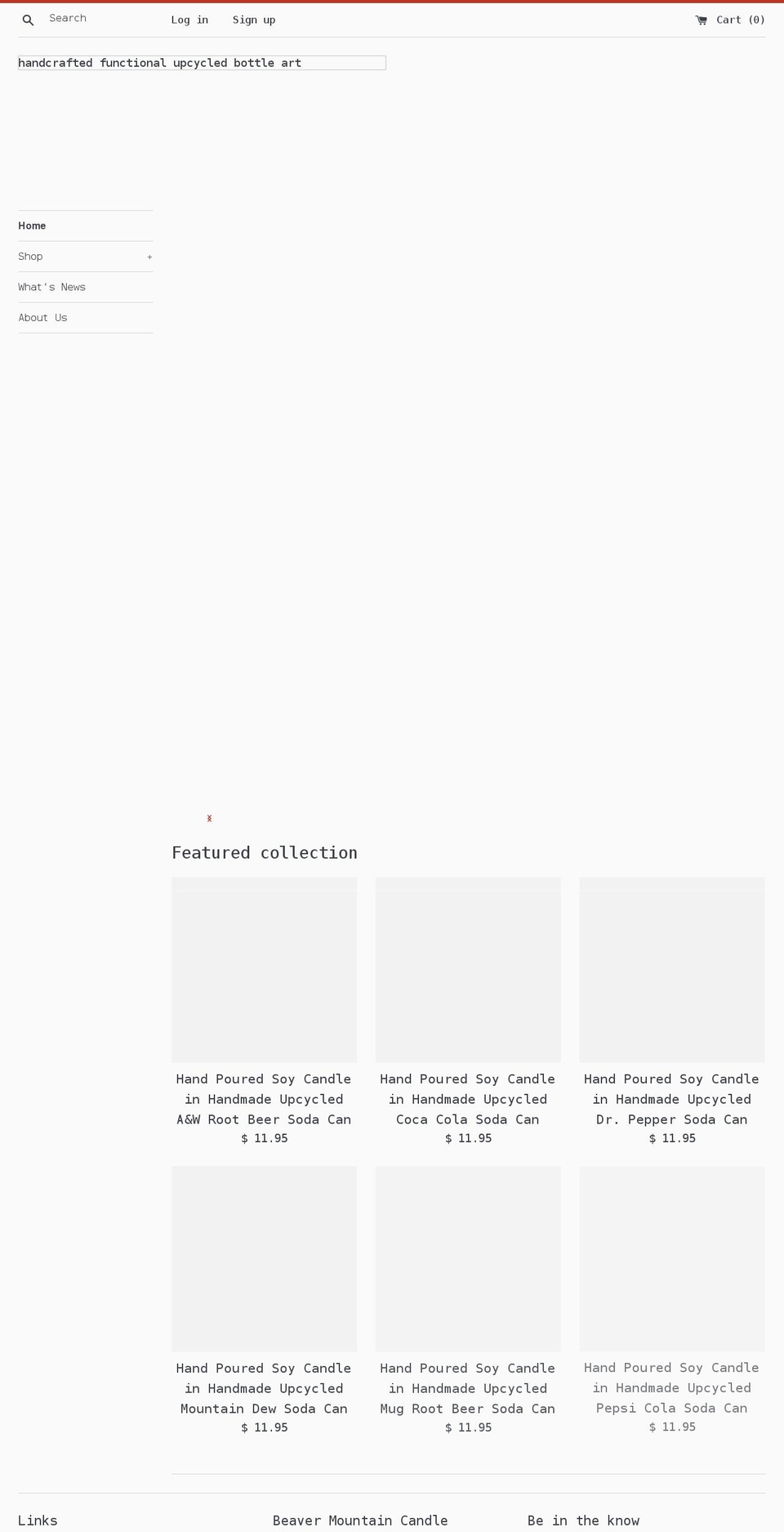 bottlerefab.com shopify website screenshot