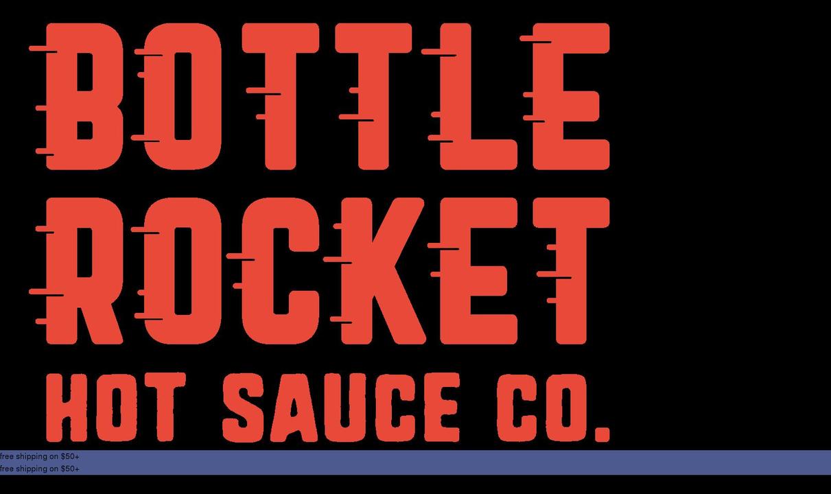 bottlerocketsauce.com shopify website screenshot