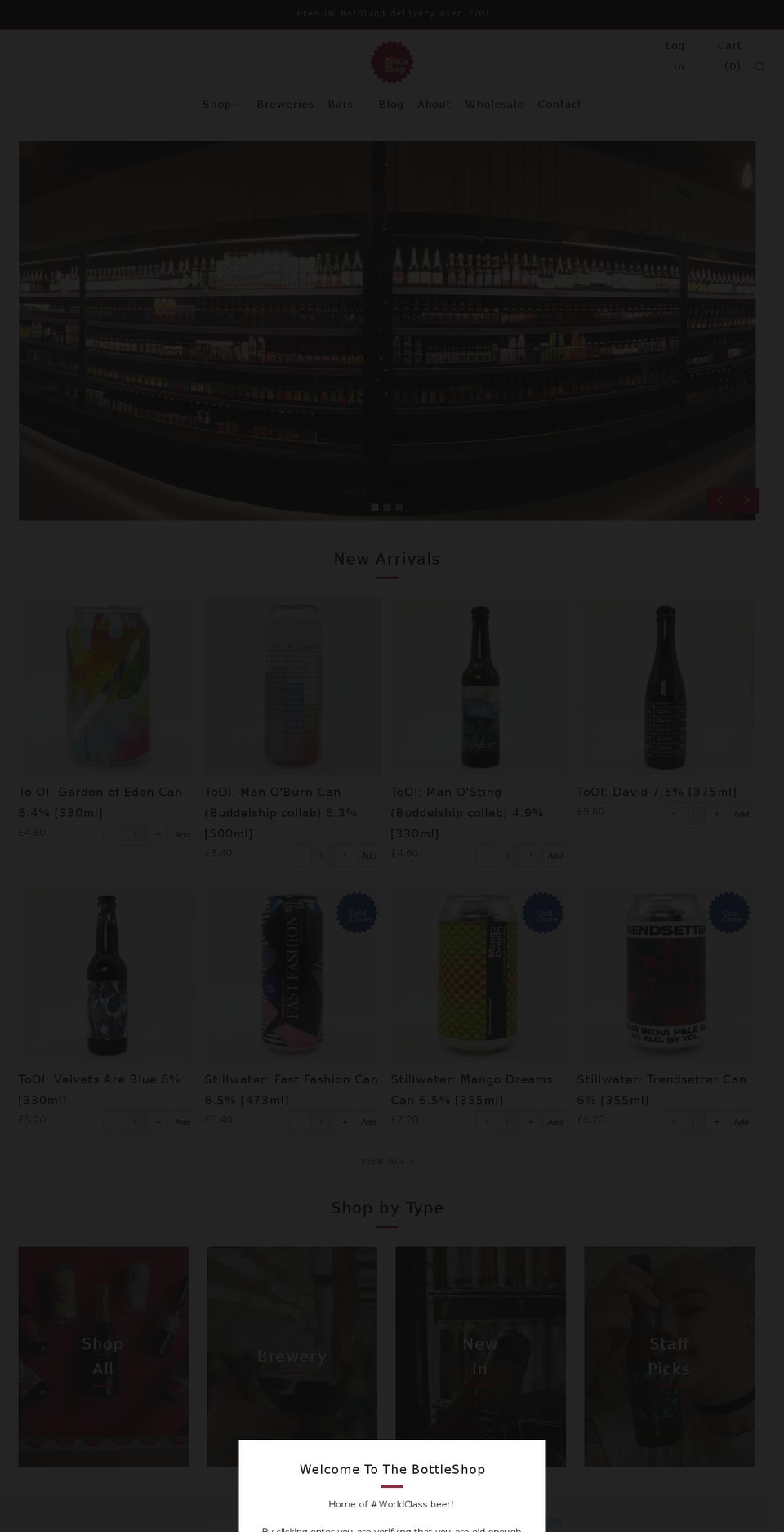 src Shopify theme site example bottleshop.co.uk