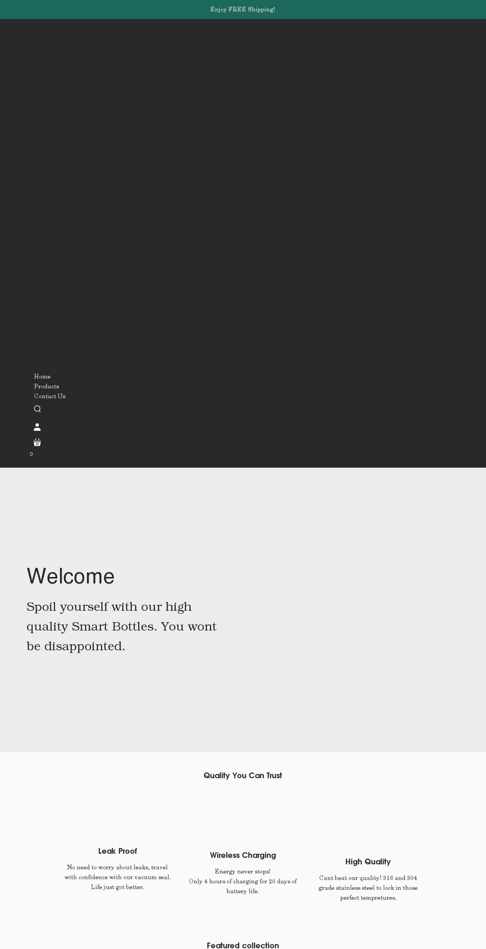 bottleupco.com shopify website screenshot