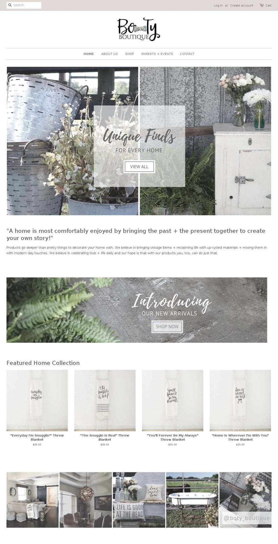 botyboutique.com — Shopify storefront screenshot