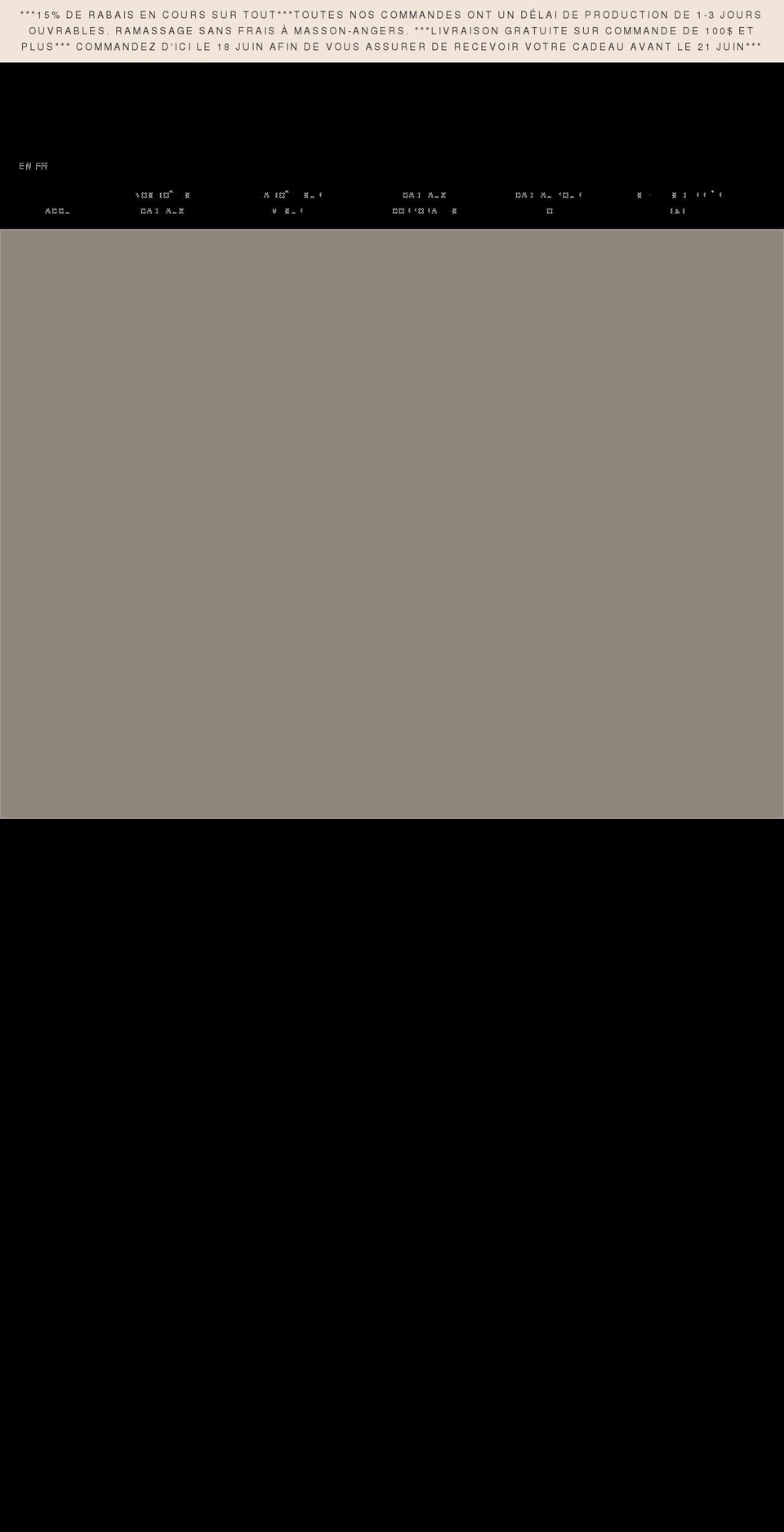 bouclesetbonbons.com shopify website screenshot