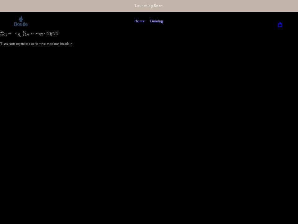 boueeswim.com shopify website screenshot