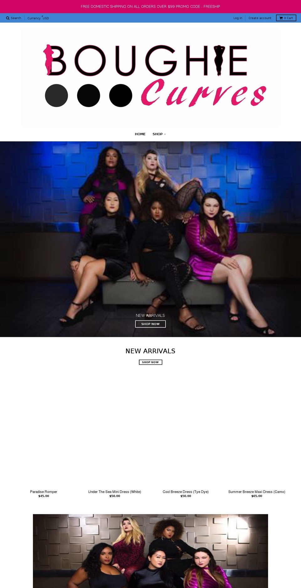 boughie.com shopify website screenshot