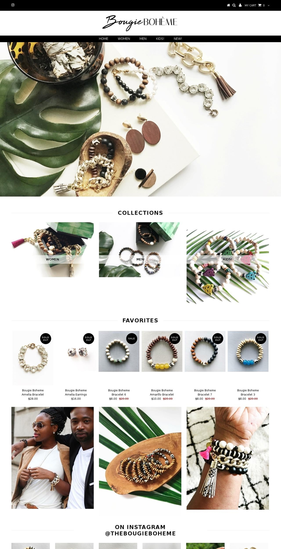bougieboheme.com — Shopify storefront screenshot