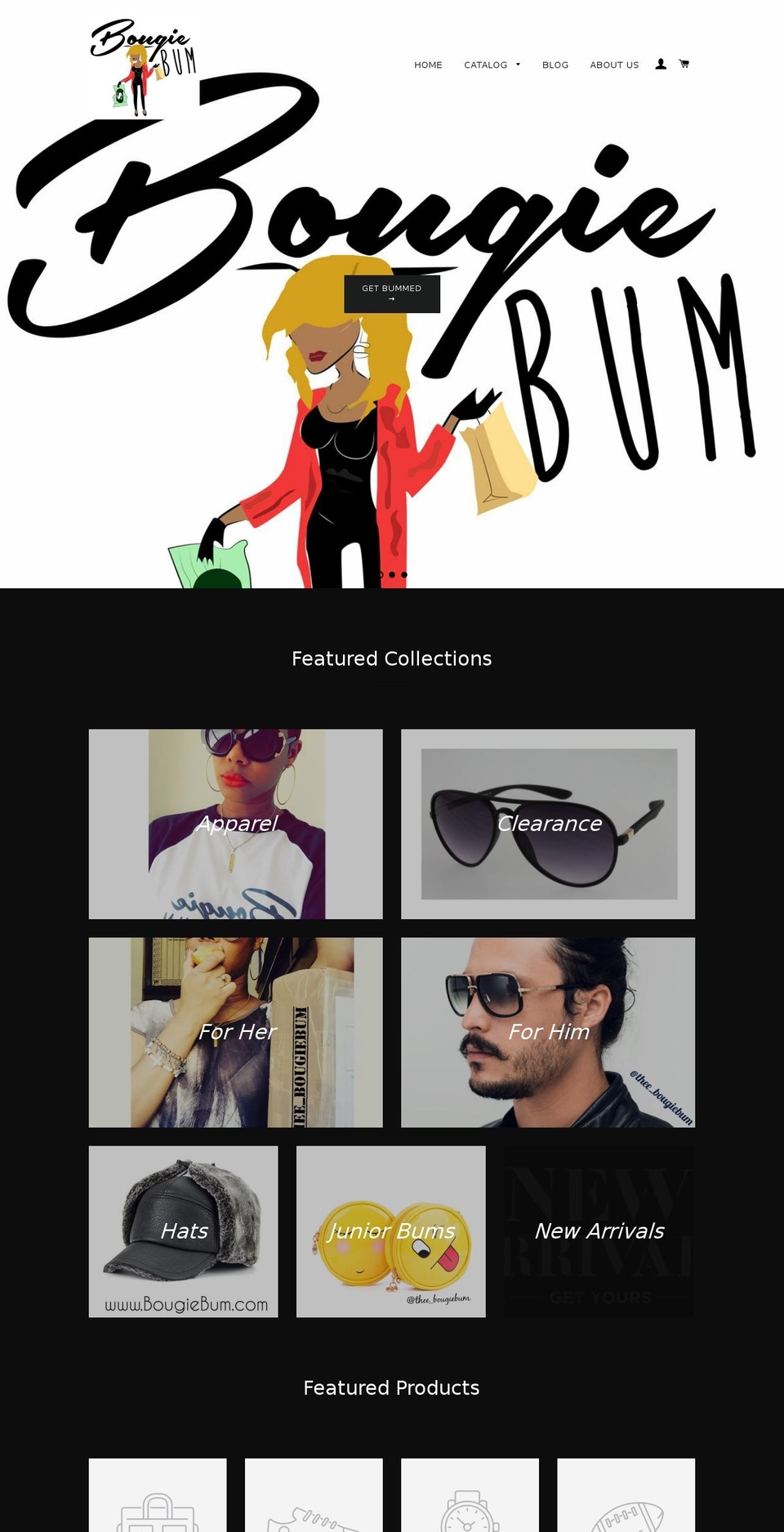 bougiebum.com — Shopify storefront screenshot