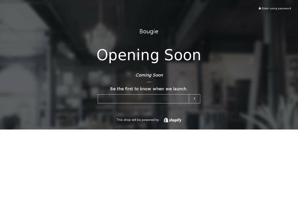 bougietoronto.com — Shopify storefront screenshot