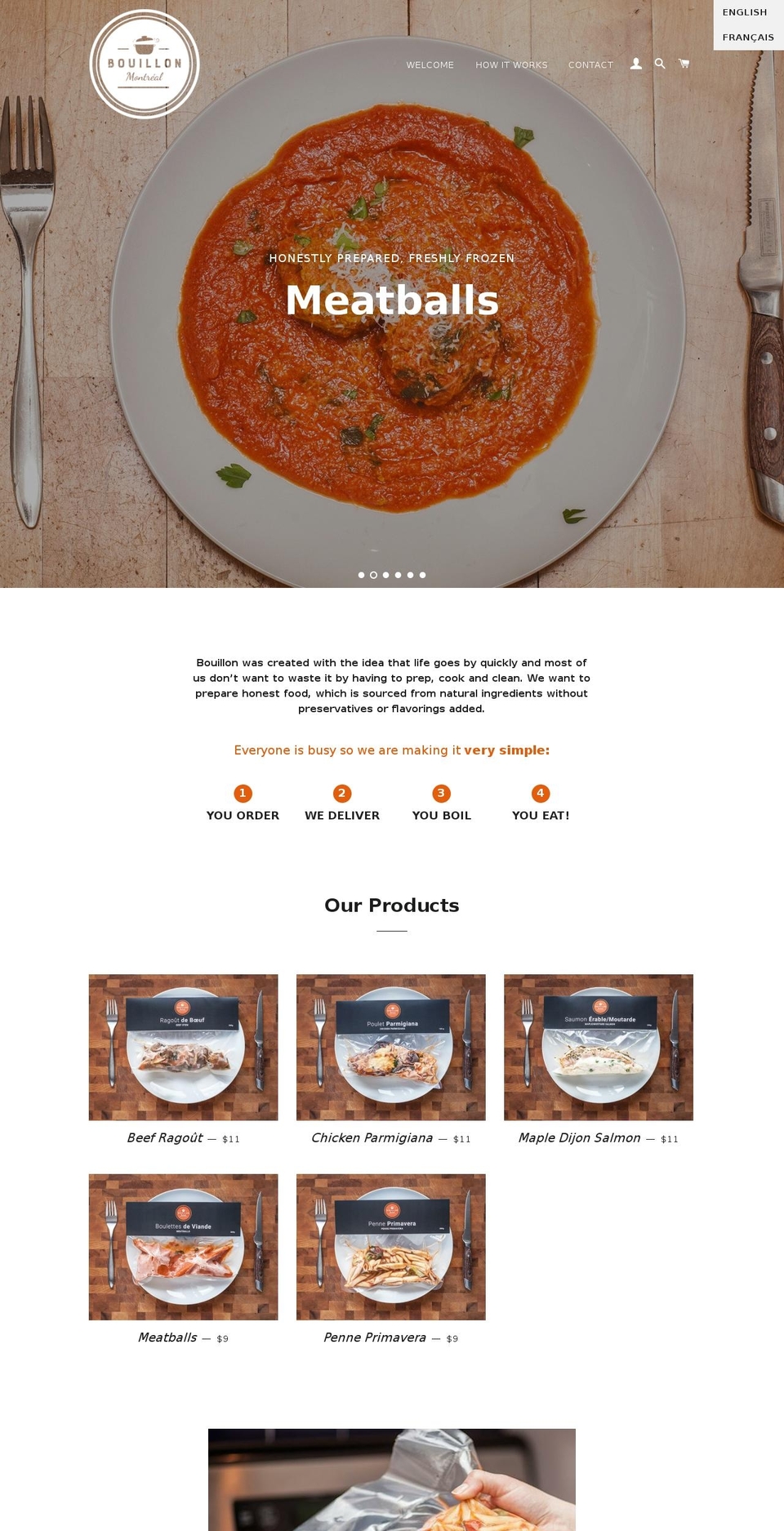 bouillonmtl.com — Shopify storefront screenshot
