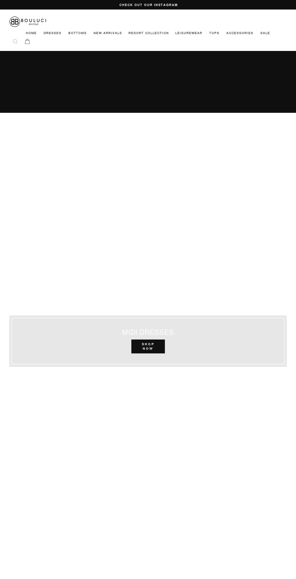 bouluciboutique.com shopify website screenshot