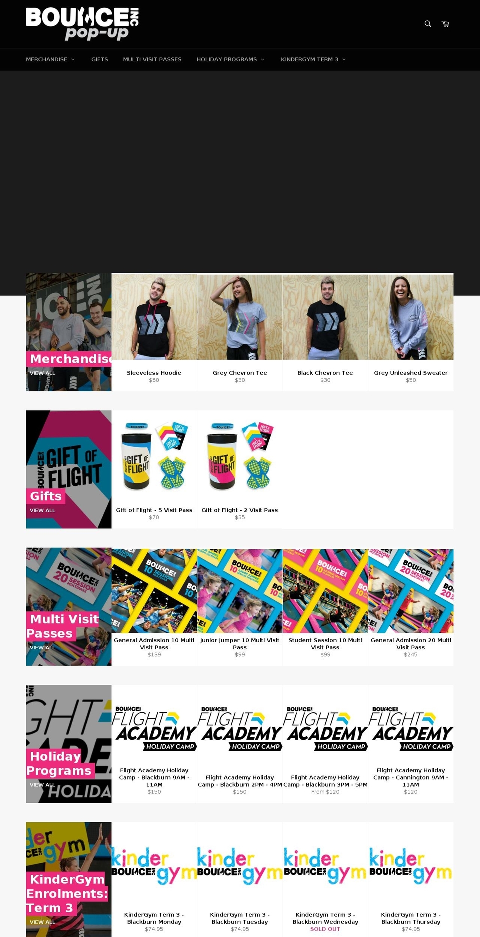 bouncepopup.com — Shopify storefront screenshot