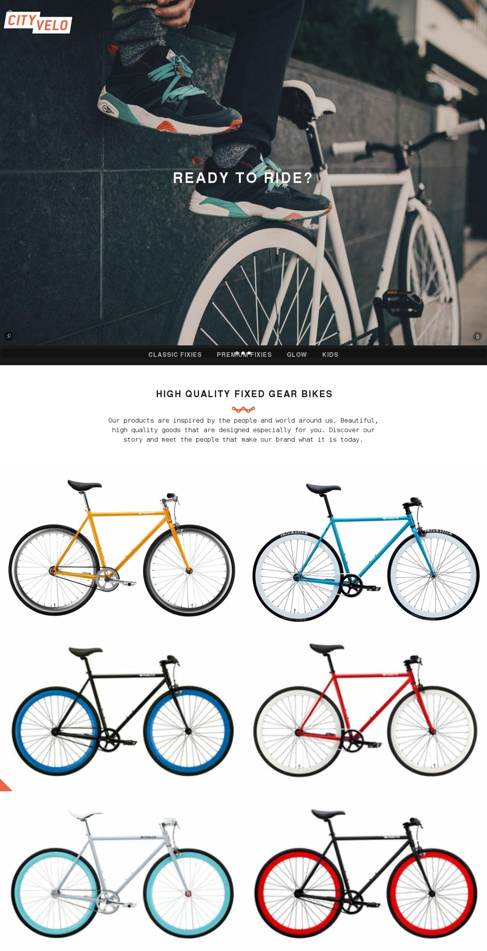 boundless-theme-bikes.myshopify.com shopify website screenshot