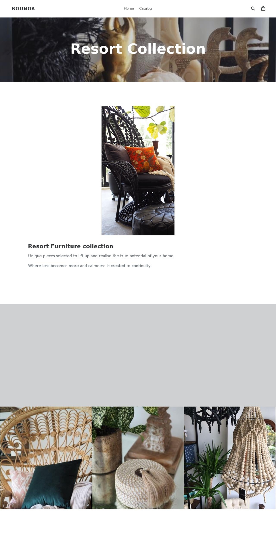 bounoa.com — Shopify storefront screenshot
