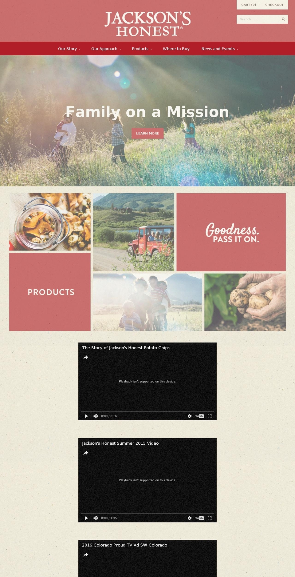 Jacksons-Grid-Custom Shopify theme site example bountifullarder.com