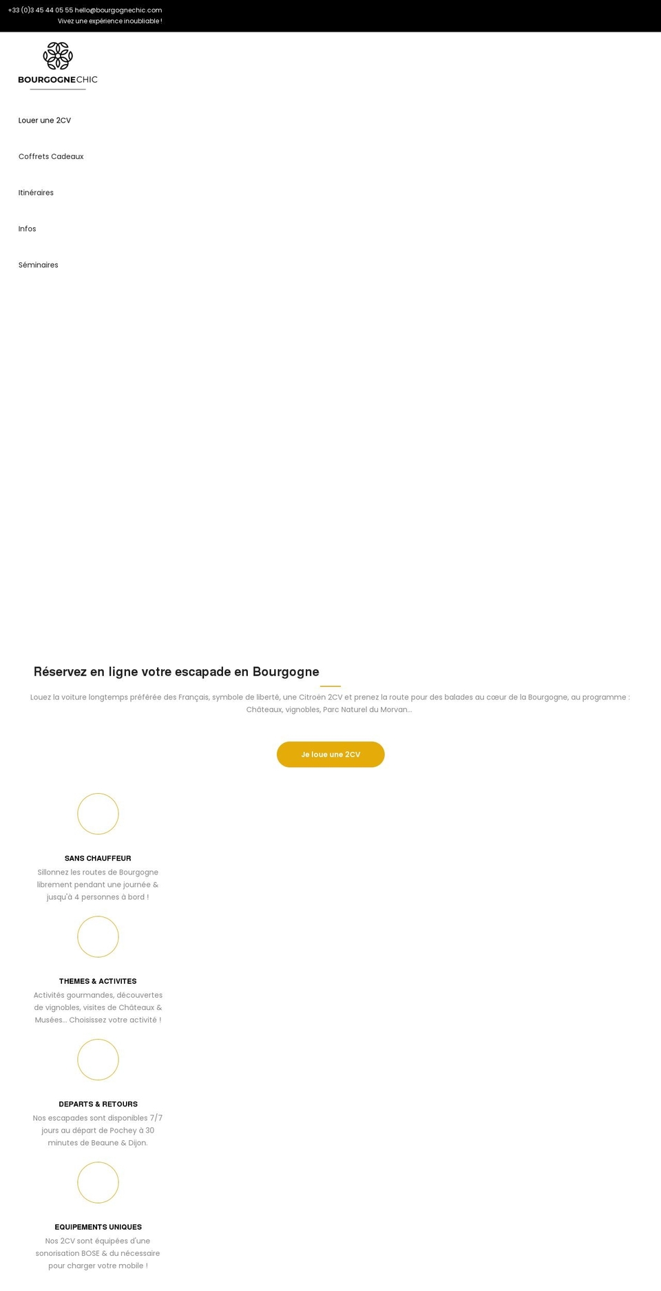 Bourgogne Chic Version Shopify theme site example bourgognechic.ch