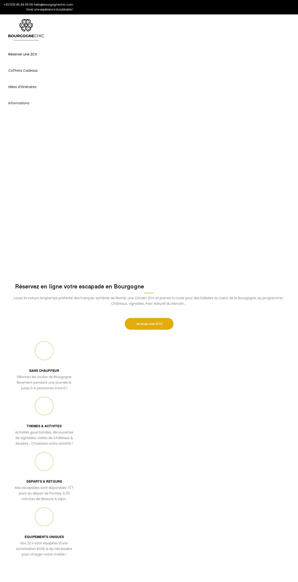 bourgognechic.com shopify website screenshot