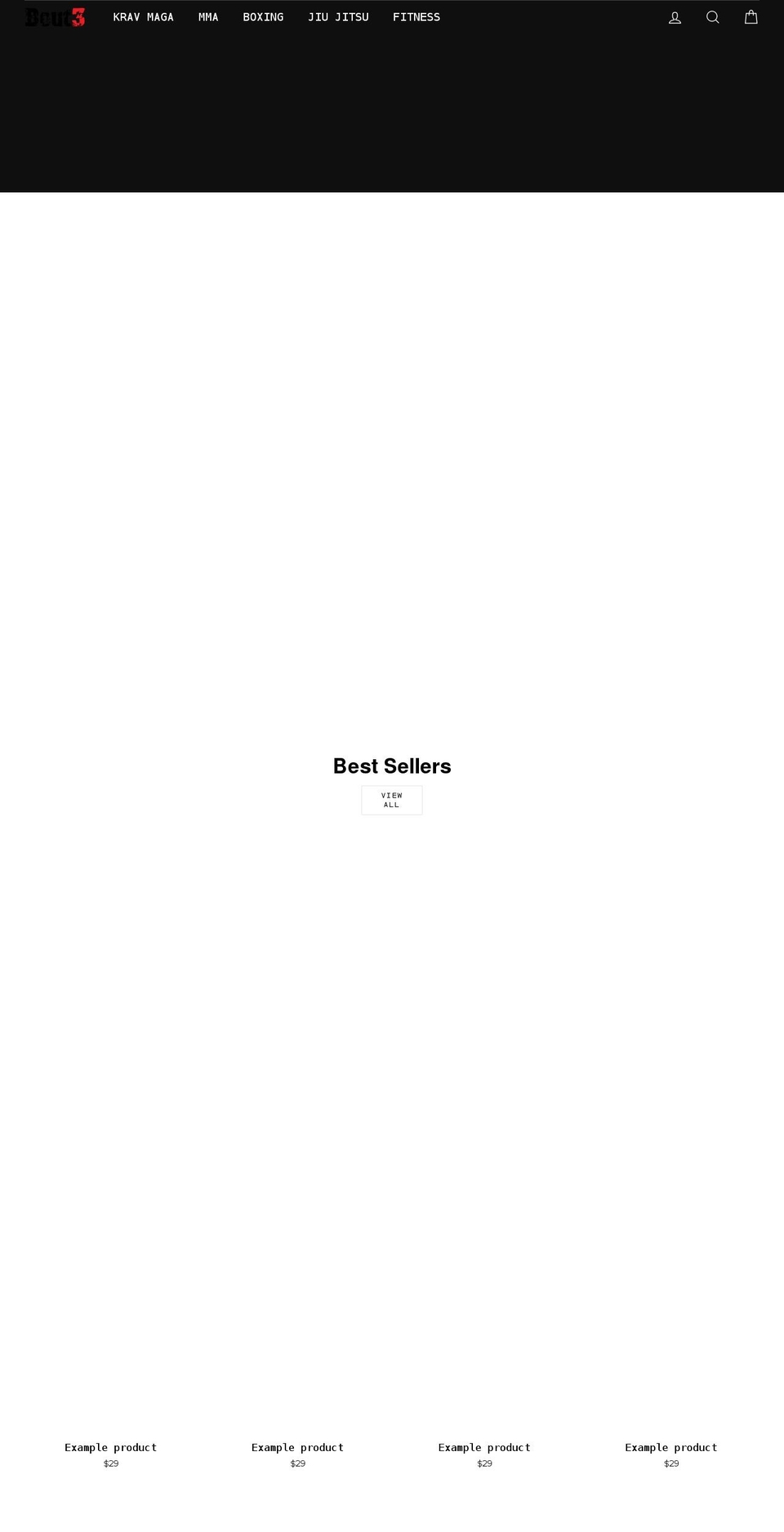 bout3.com shopify website screenshot
