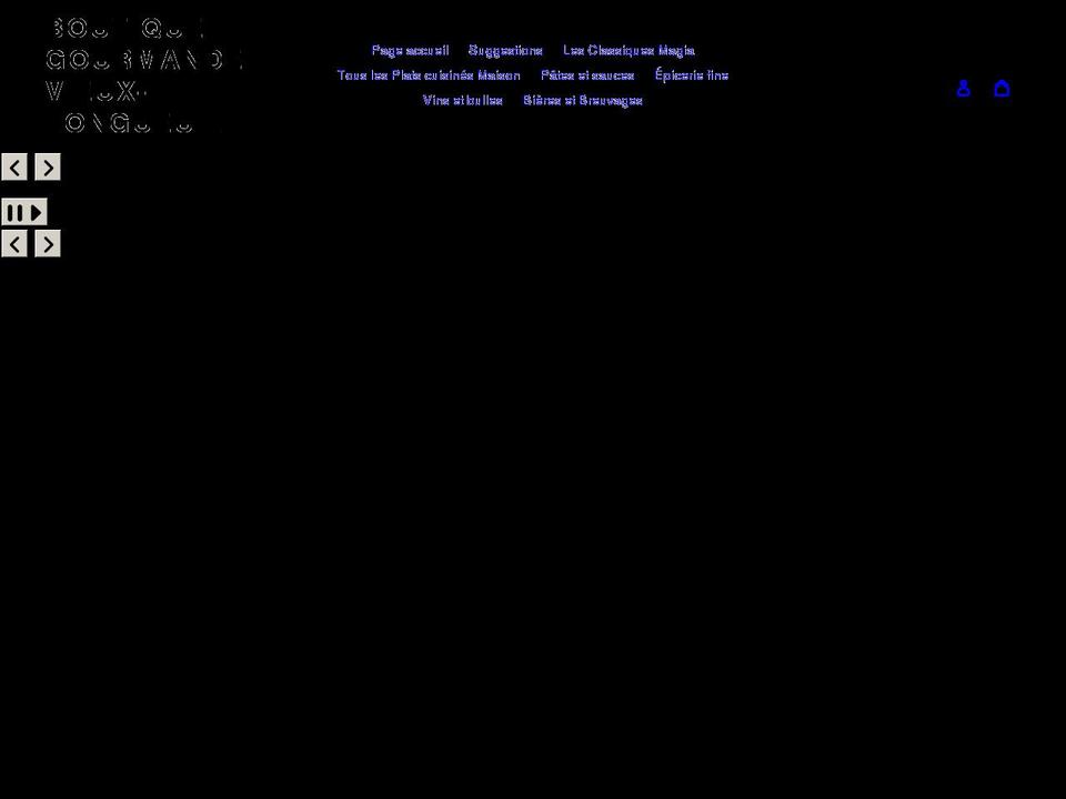 boutiquegourmande.ca shopify website screenshot