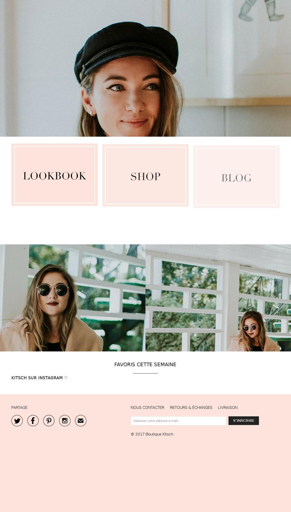 boutiquekitsch.com shopify website screenshot