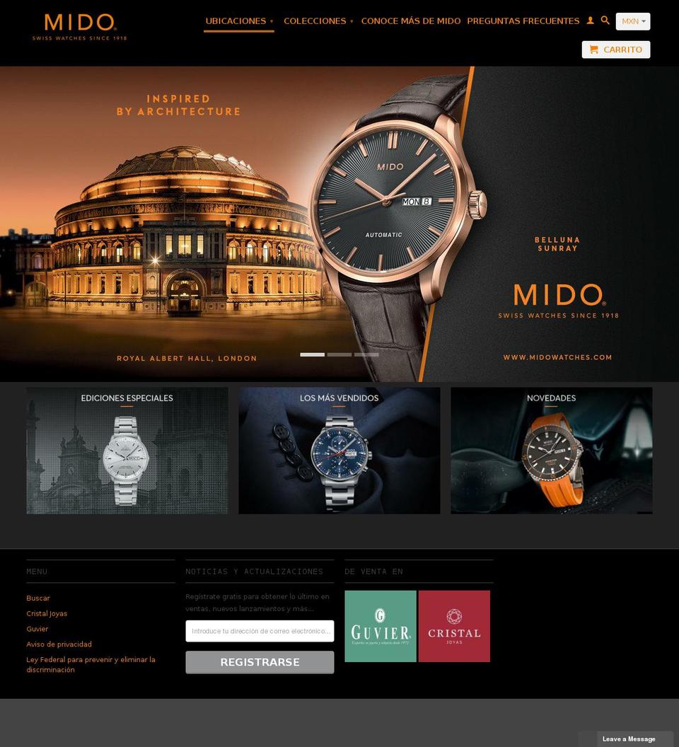 boutiquemido.com — Shopify storefront screenshot