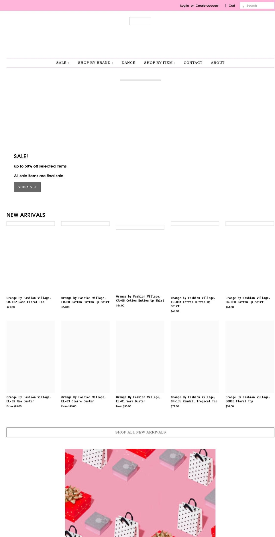 boutiquesisi.com — Shopify storefront screenshot