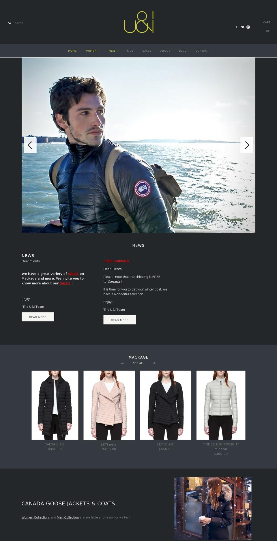 boutiqueuandi.com shopify website screenshot