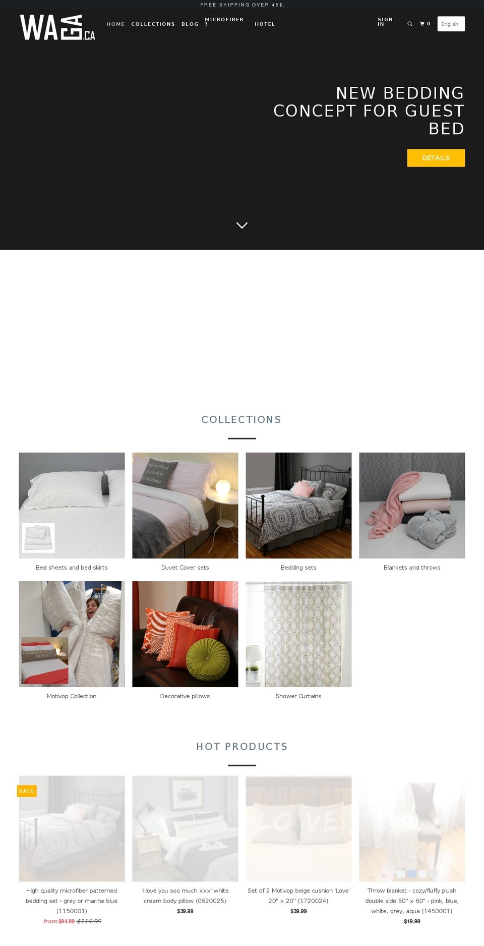 boutiquewaga.com shopify website screenshot
