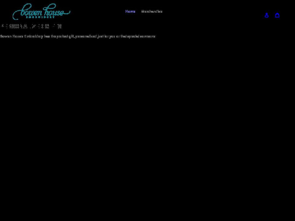 bowenhouseembroidery.com shopify website screenshot