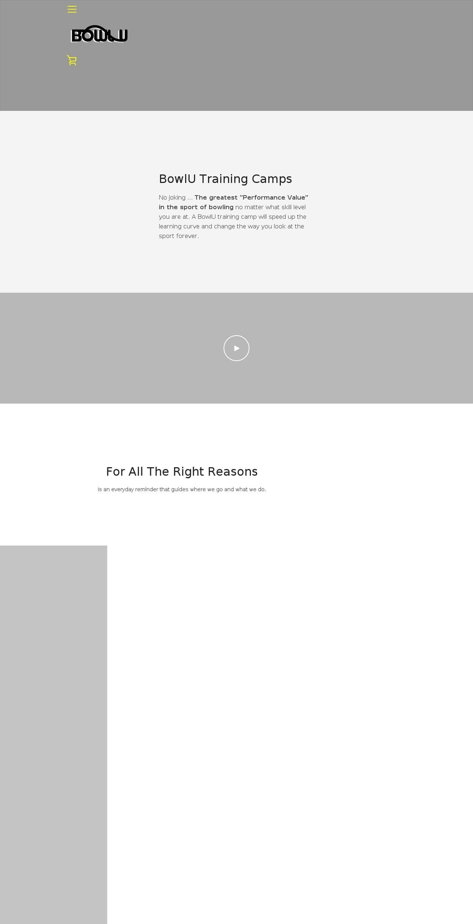 bowluproducts.com shopify website screenshot