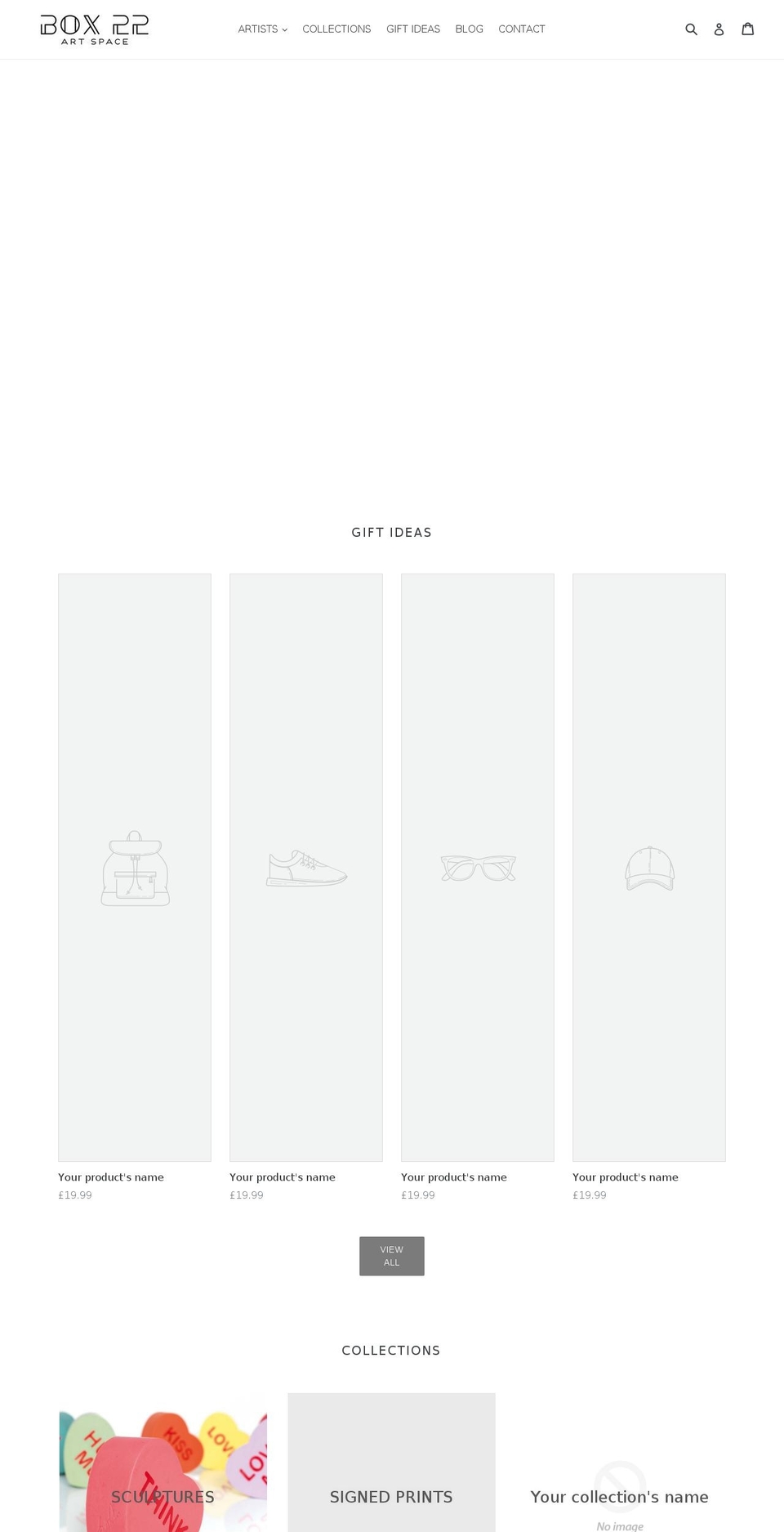 box22uk.com — Shopify storefront screenshot