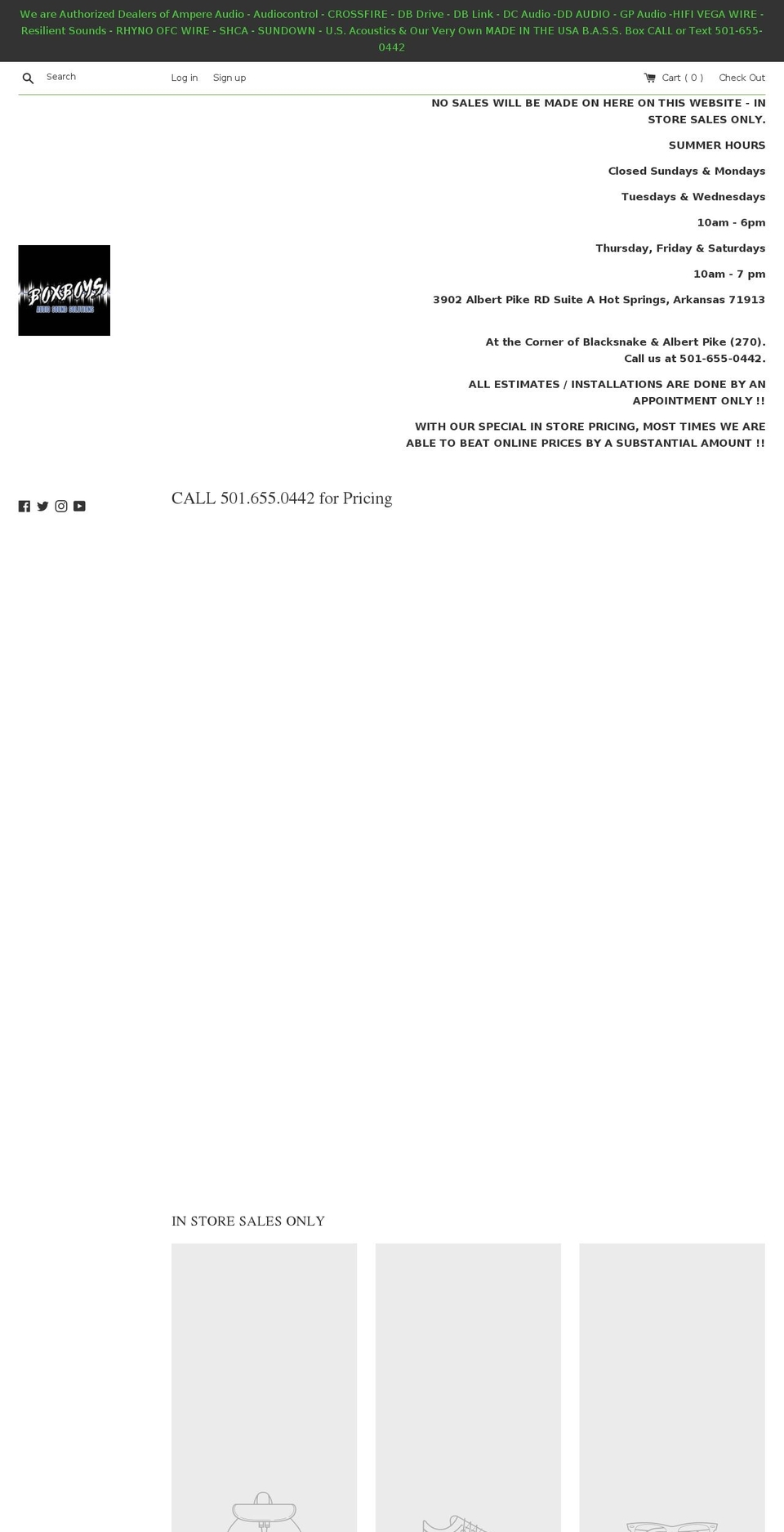 boxboysaudiosoundsolutions.com shopify website screenshot