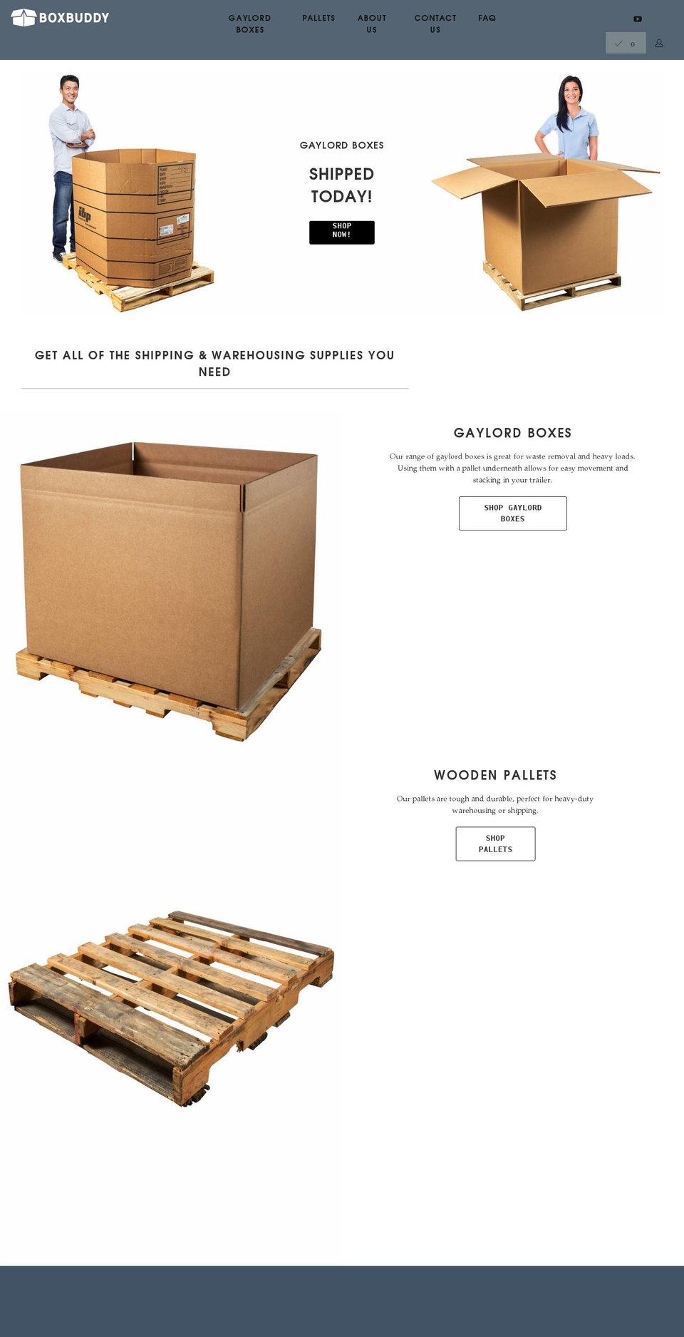 boxbuddy.co shopify website screenshot