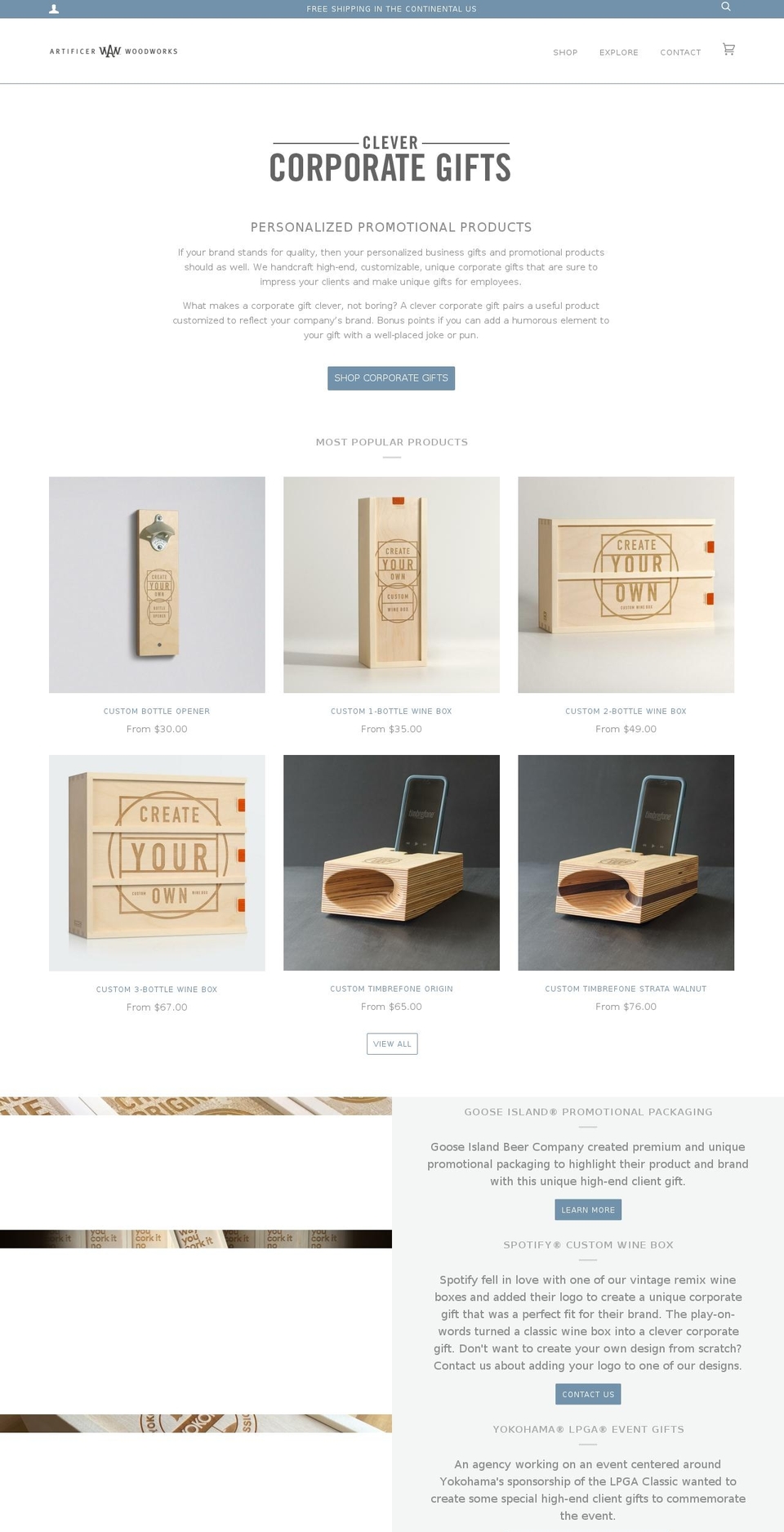 boxformybusiness.com — Shopify storefront screenshot
