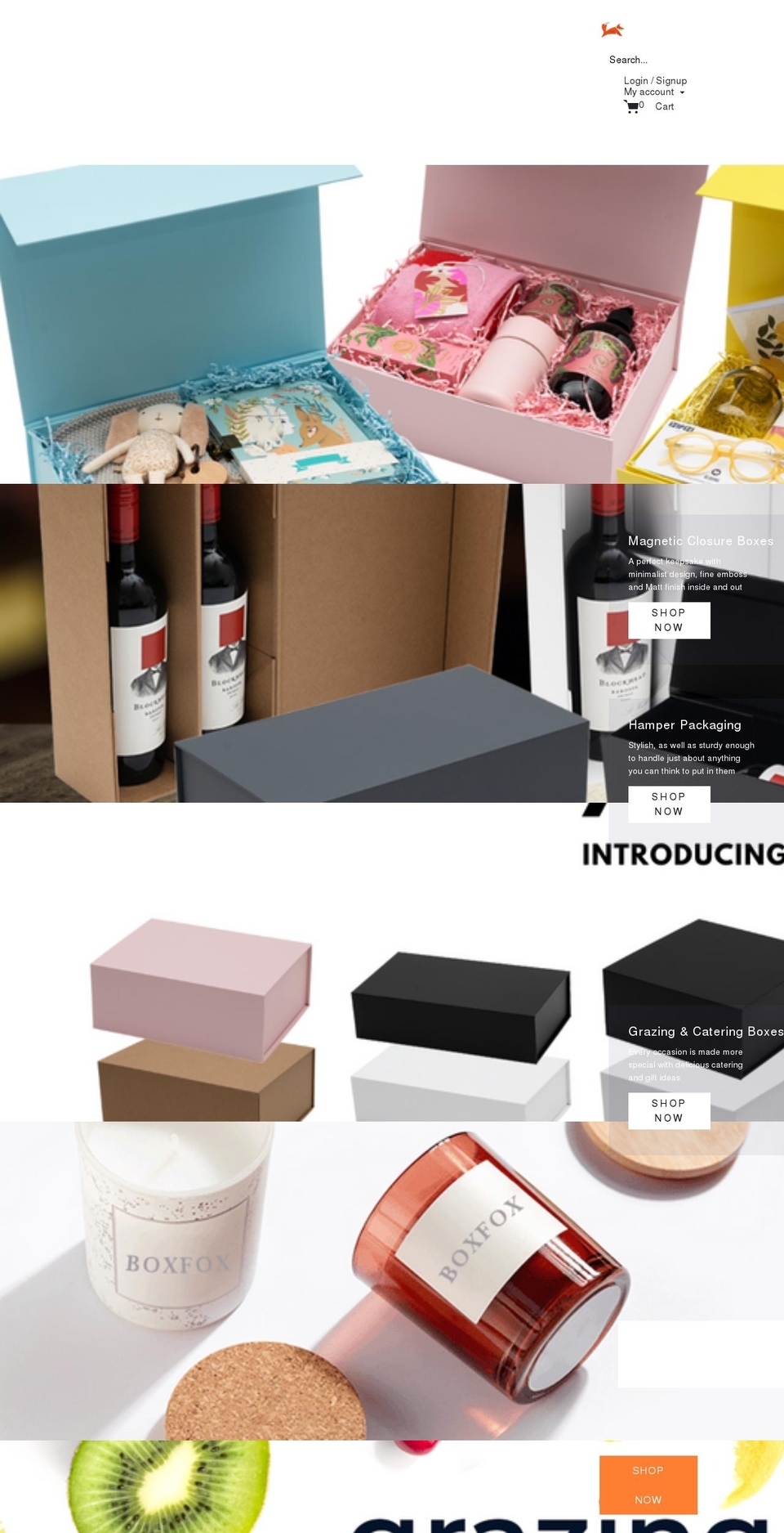 boxfox-au.myshopify.com shopify website screenshot