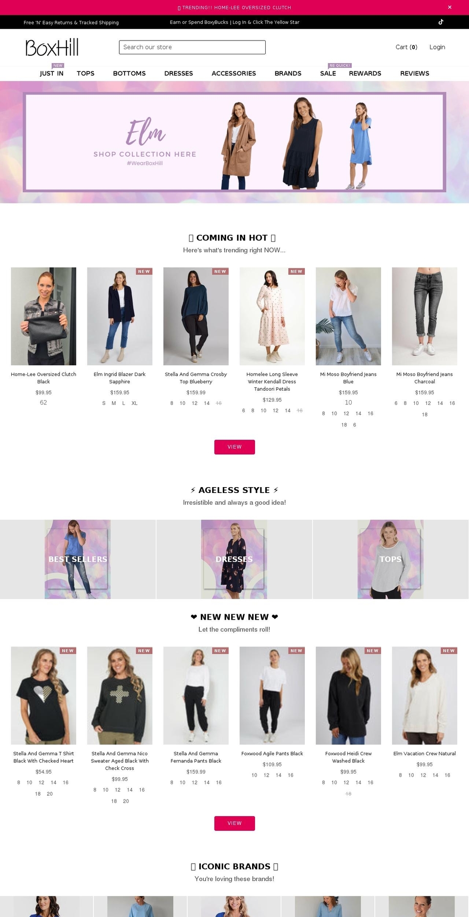 diva-fullwidth Shopify theme site example boxhillonline.com