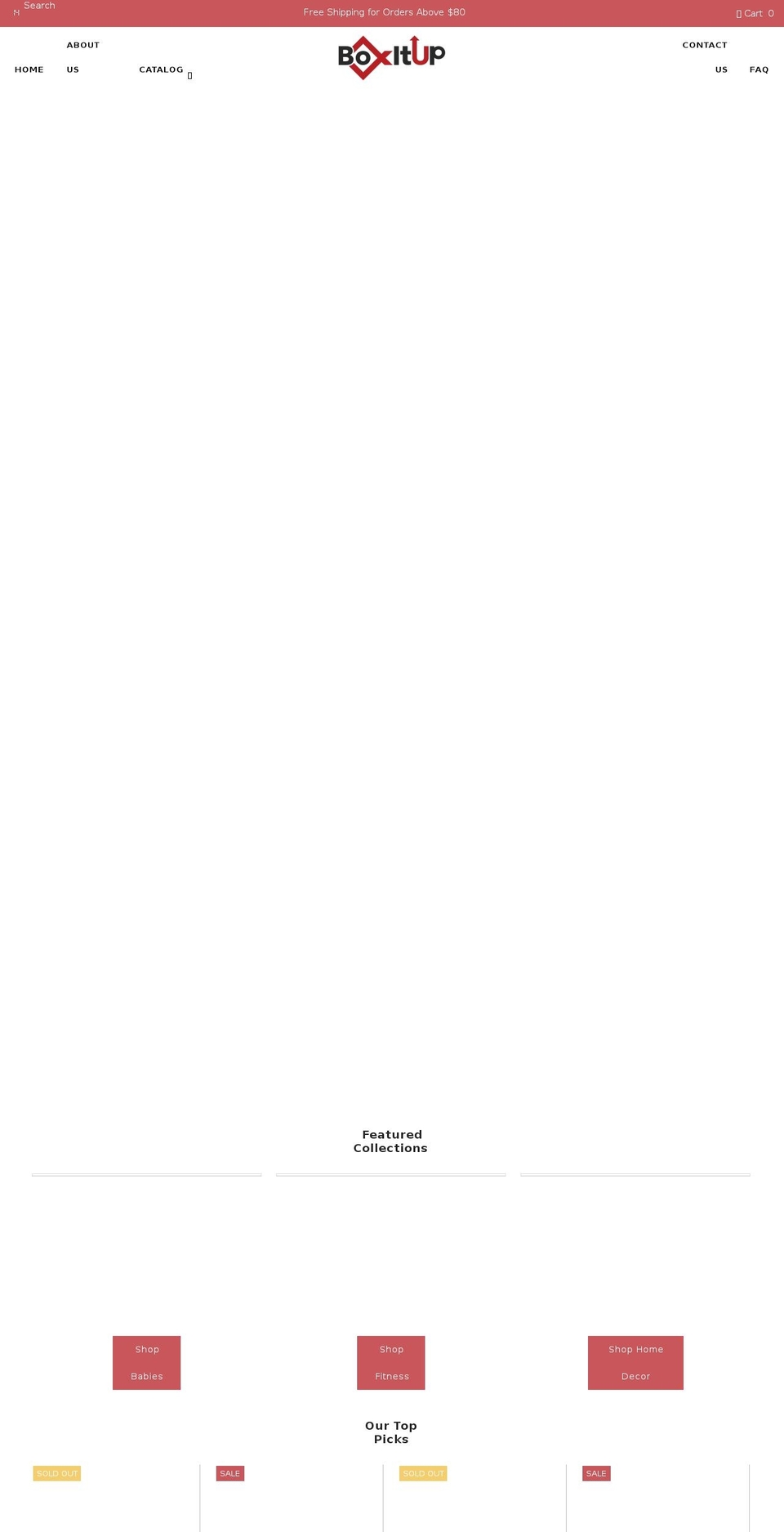 boxitupforme.com shopify website screenshot