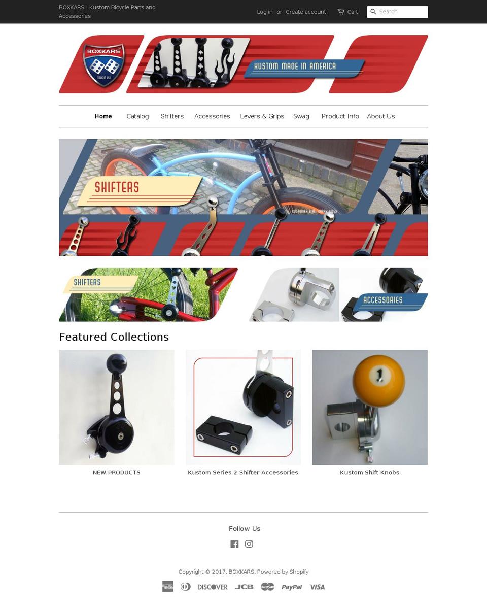 boxkars.com shopify website screenshot