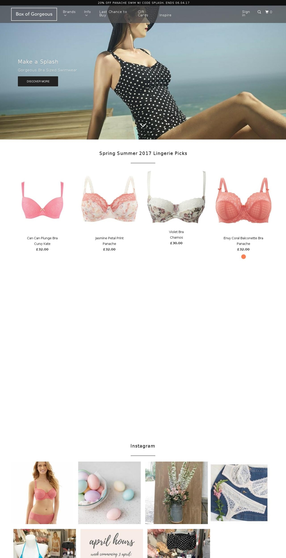 boxofgorgeous.com shopify website screenshot