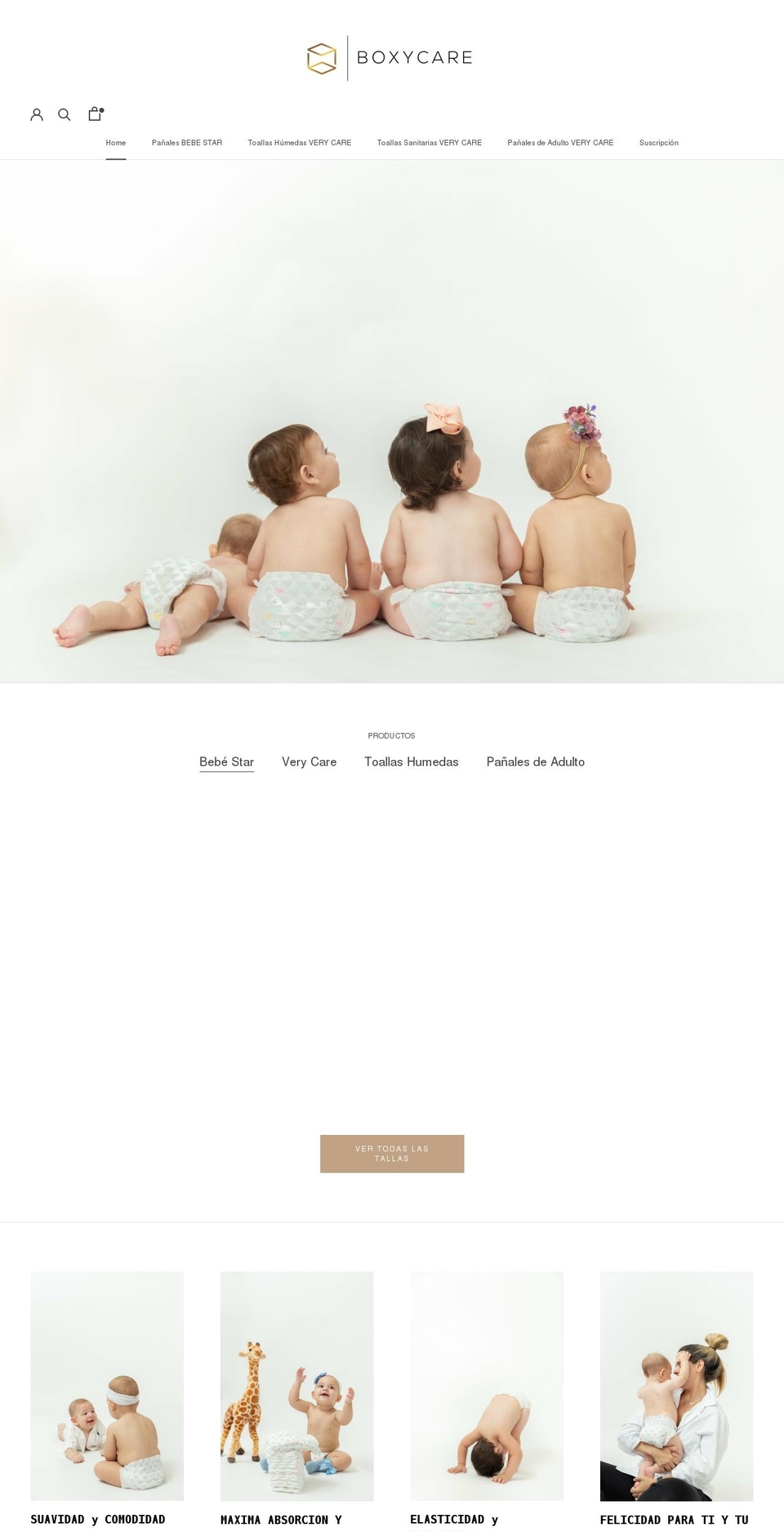 boxycare.com — Shopify storefront screenshot