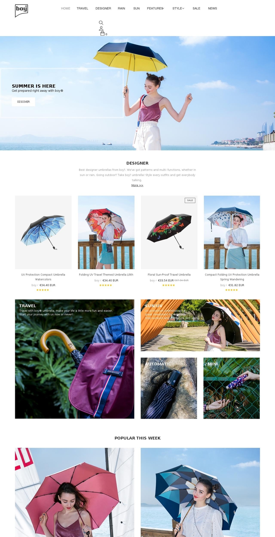 boy1904.com shopify website screenshot