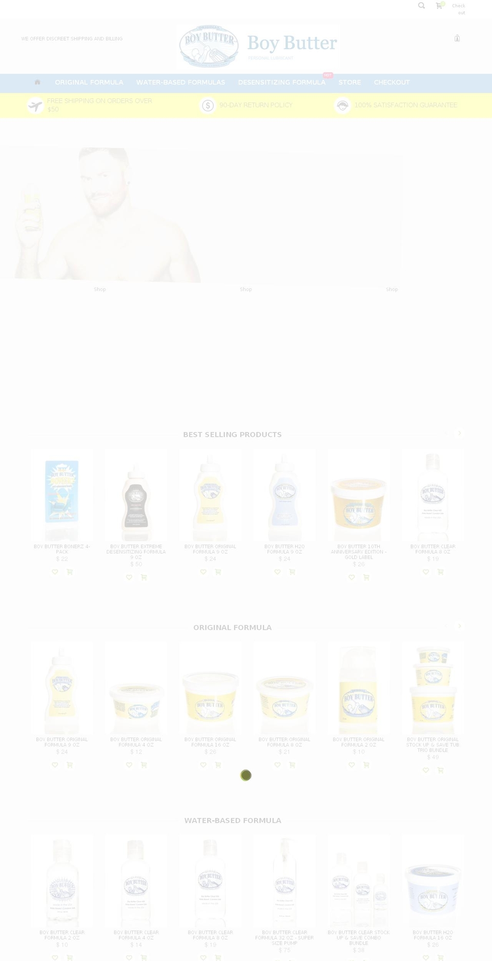 coolbaby-v1-30 Shopify theme site example boybutter.com