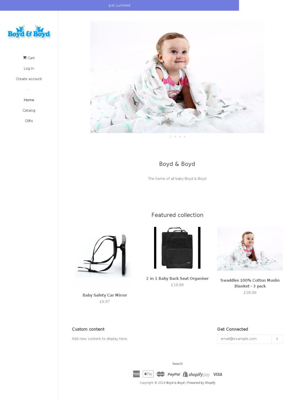 boydnboyd.com — Shopify storefront screenshot