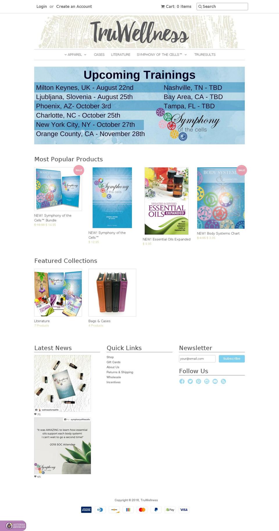 boydtruman.com — Shopify storefront screenshot