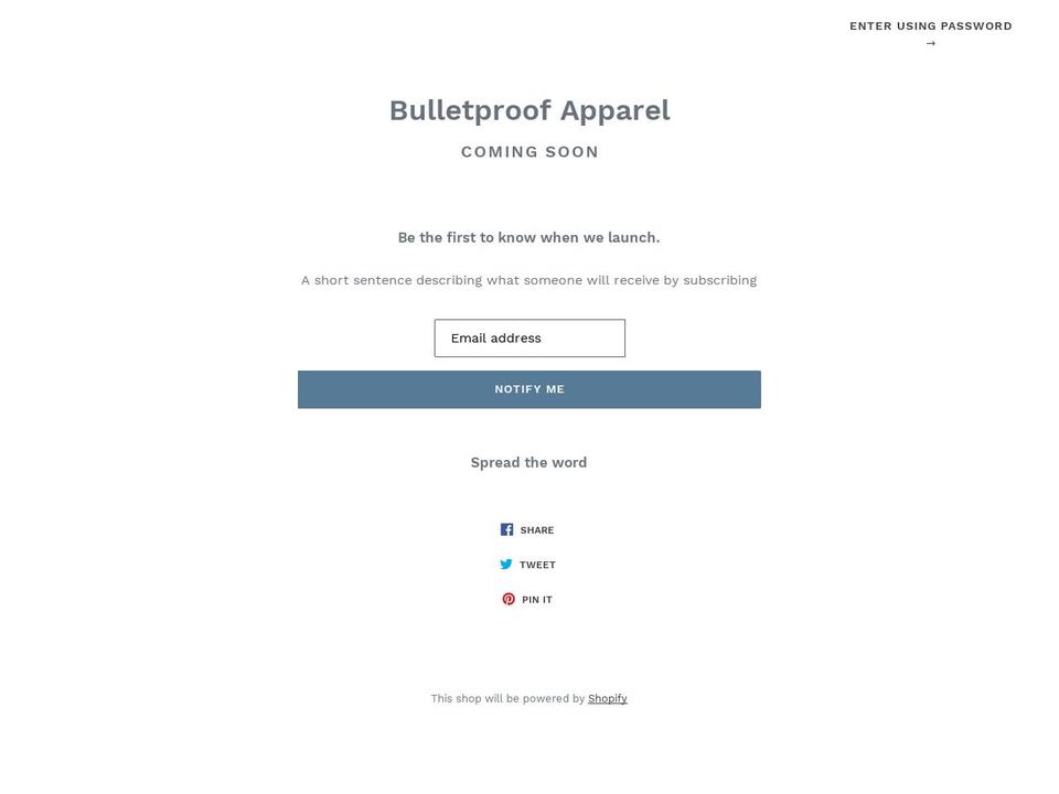 bpapparel.com — Shopify storefront screenshot