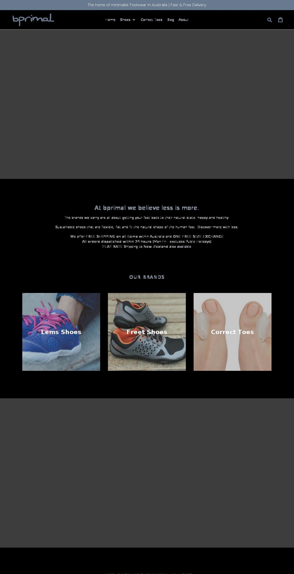 bprimal.com shopify website screenshot
