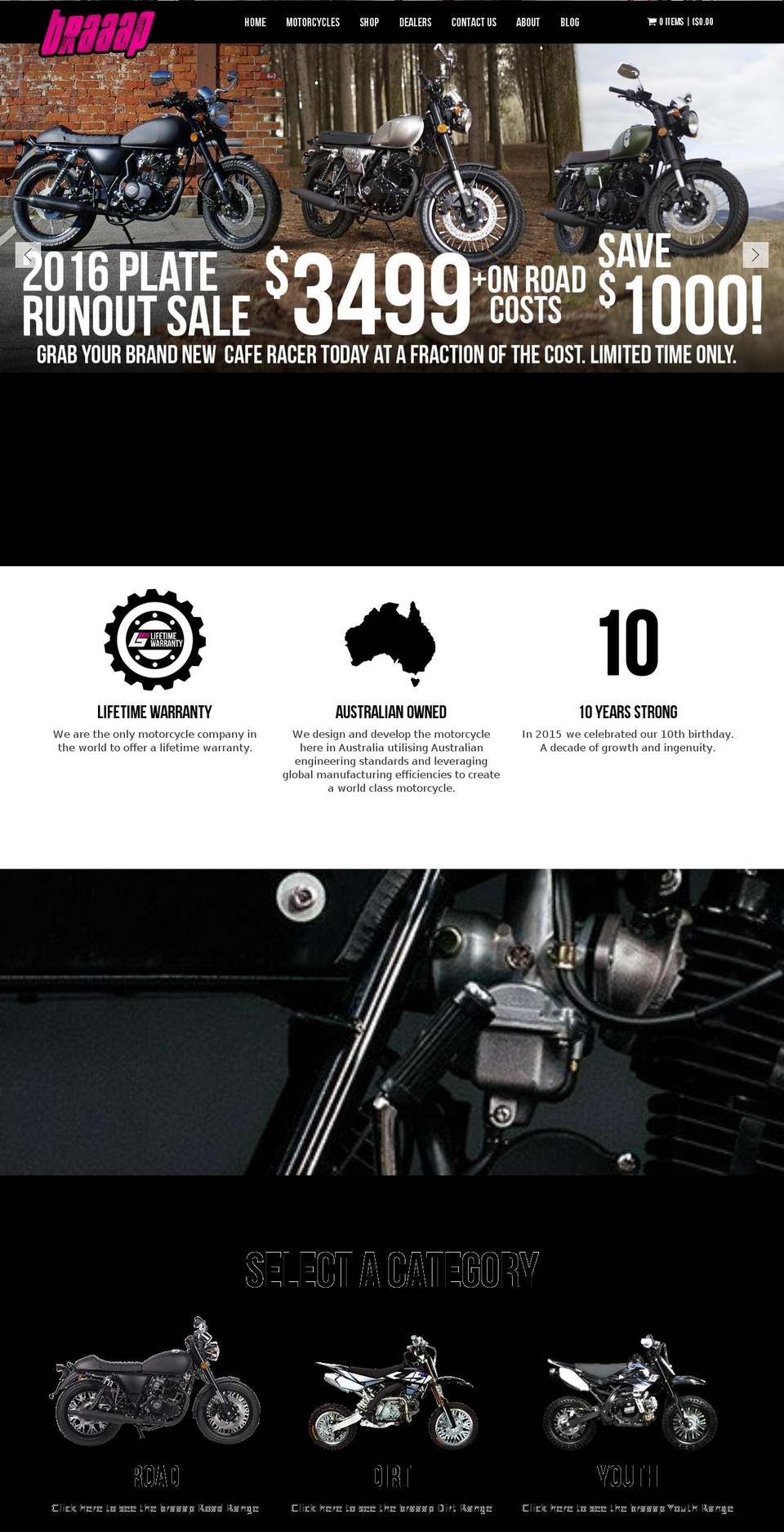 braaap-theme Shopify theme site example braaap.com.au