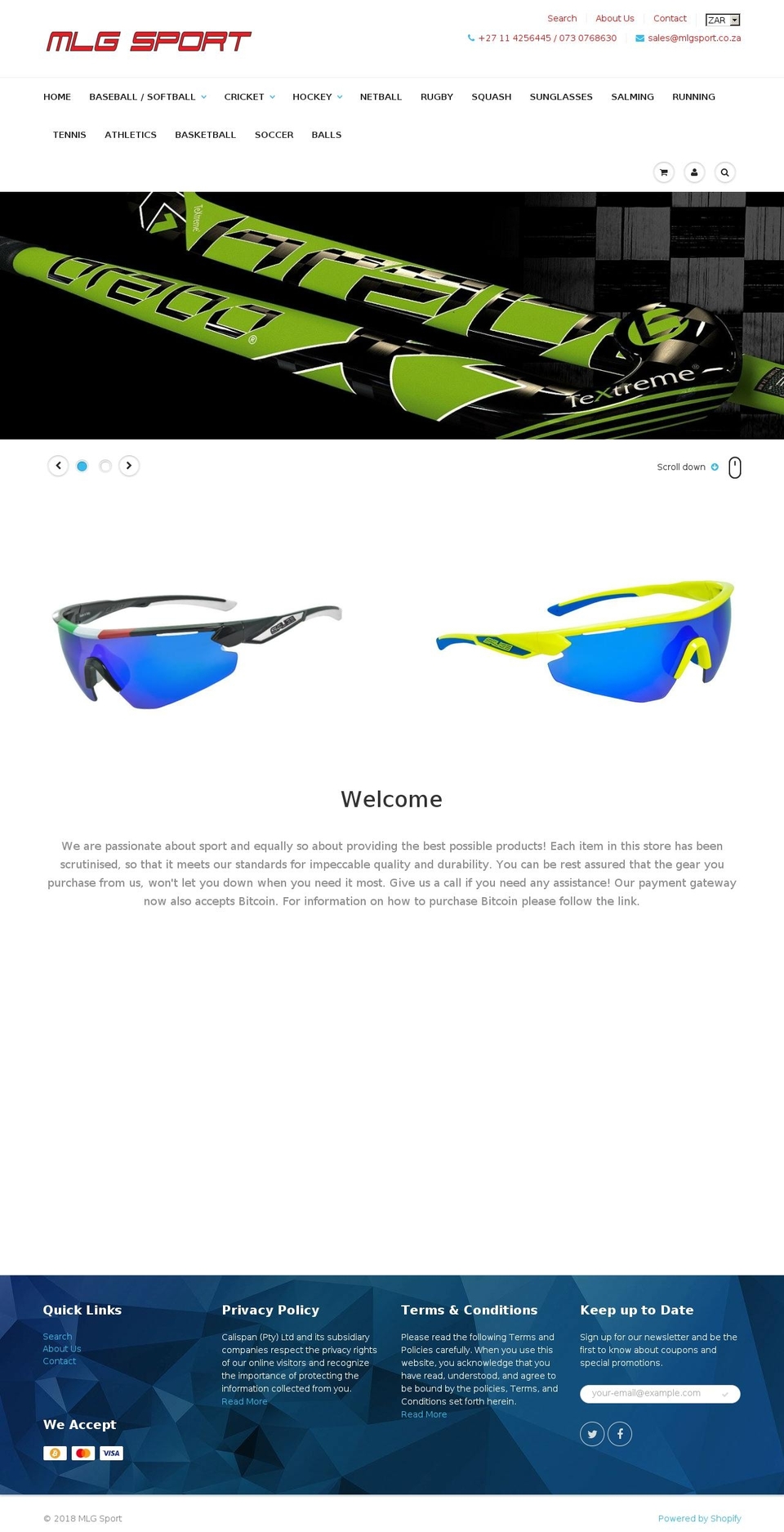 brabohockeysa.com — Shopify storefront screenshot