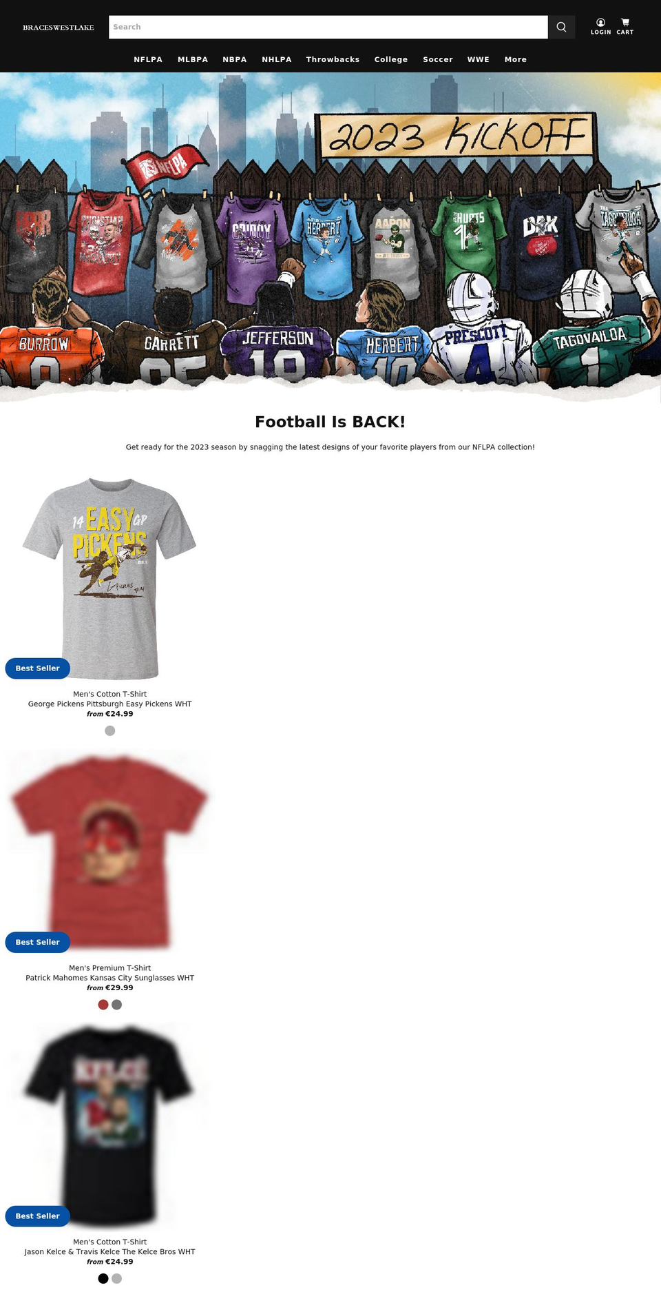 braceswestlake.com shopify website screenshot