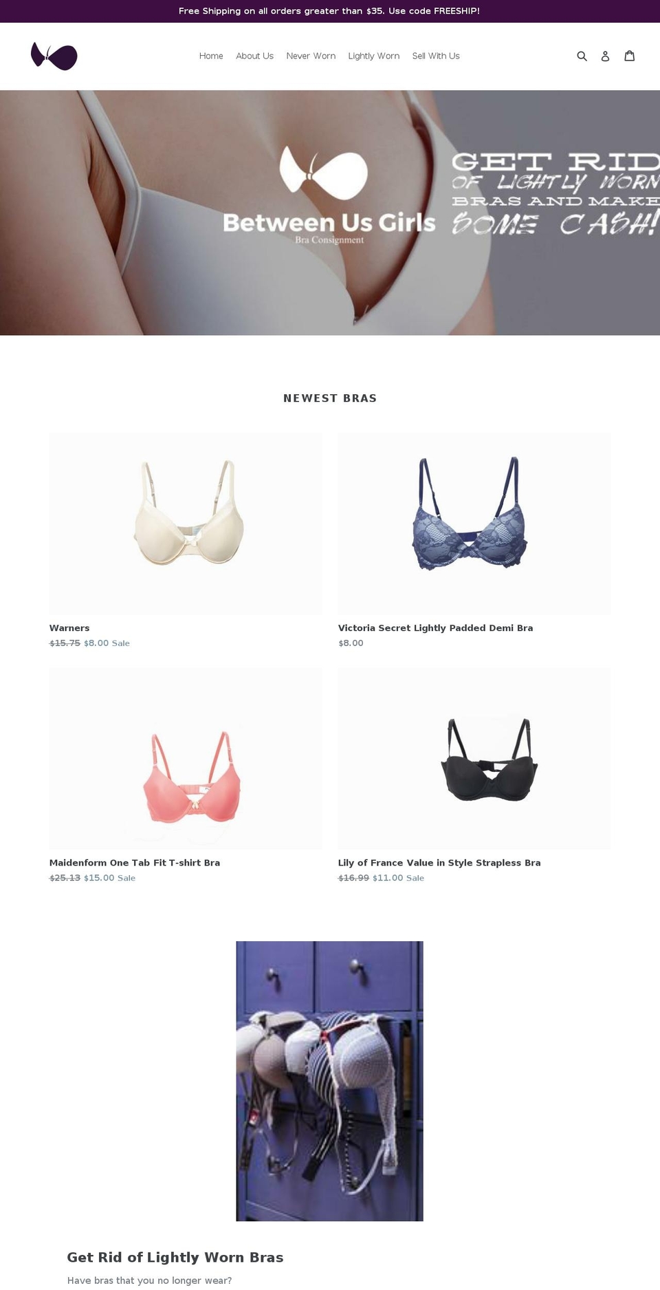 braconsignment.com — Shopify storefront screenshot